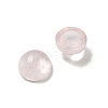 Natural Rose Quartz Cabochons G-H309-03-58-2