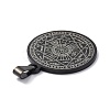 201 Stainless Steel Pendants FIND-Z002-03EB-2