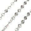 304 Stainless Steel Flower Link Chains CHS-A016-66A-P01-1