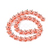 Transparent Glass Beads Strands LAMP-F029-03E-2