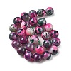 Natural Multi-Color Agate Beads Strands G-A261-B15-14mm-3
