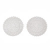 Rack Plating Brass Filigree Pendants LS-KKC-T001-64P-1