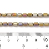 Electroplate Glass Beads Strands EGLA-D031-01G-4