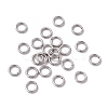 Non-Tarnish 304 Stainless Steel Open Jump Rings X-STAS-C040-01H-P-1