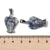 Natural Blue Spot Jasper Pendants G-B127-10P-02-4