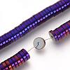 Electroplate Non-magnetic Synthetic Hematite Beads Spacers Strands G-Q486-75-3