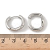 Brass Hoop Earrings EJEW-D320-12P-5