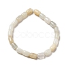 Natural White Moonstone Beads Strands G-G980-17-3