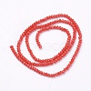 Imitation Jade Glass Beads Strands GLAA-R135-2mm-M1-2