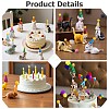 10Pcs Polyester Birthday Hat FEPA-SP0001-03-5