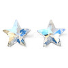 Glass Rhinestone Cabochons MRMJ-N029-04A-15-4