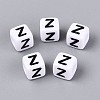 Opaque Acrylic Beads SACR-N020-04A-Z-1