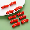 Opaque Crackle Acrylic Beads MACR-S372-001N-009-6