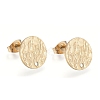 Ion Plating(IP) 304 Stainless Steel Stud Earring Findings STAS-M228-U01-04G-1