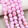Dyed Natural White Jade Beads Strands GG-CBACF26-B01-01-1