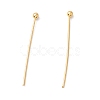 Brass Ball Head Pins KK-WH0058-02B-G01-1