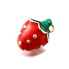 Brass Enamel Pendants KK-Z104-06G-02-2