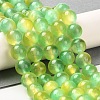 Natural Selenite Beads Strands G-P493-01O-2