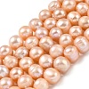 Natural Cultured Freshwater Pearl Beads Strands PEAR-I007-07U-01A-2