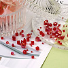 Electroplate Glass Beads Strands EGLA-TA0001-06-5
