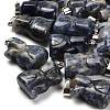 Natural Blue Spot Jasper Pendants G-B127-07P-02-1