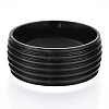 201 Stainless Steel Grooved Finger Ring Settings STAS-WH0047-09EB-1