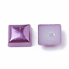 ABS Plastic Imitation Pearl Cabochons SACR-R748-6x6mm-Z47-2