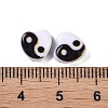 Opaque Acrylic Bead OACR-H114-01-2