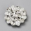 Alloy Rhinestone Cabochons FIND-WH0422-36-1