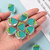 Transparent Enamel Acrylic Beads TACR-S155-003G-5
