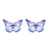 Spray Painted 430 Stainless Steel Pendants STAS-TAC0004-056D-2