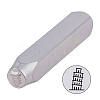 Iron Metal Stamps AJEW-BC0005-55B-1