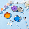 2 Sets Stainless Steel Palette DIY-OC0009-85-6