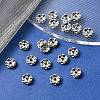 Brass Rhinestone Spacer Beads RB-YW0001-05D-01P-6