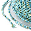 4-Ply Polycotton Cord with Metallic Thread OCOR-Z003-C12-3