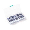 340Pcs 4 Sizes Natural Blue Spot Jasper Beads G-LS0001-17-7