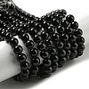 Painted Glass Bead Strands DGLA-S071-6mm-90-3