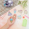 DIY Diamond Painting Keychain Kits DIY-SC0016-59-3