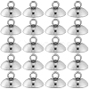 SUNNYCLUE 100Pcs 304 Stainless Steel Bead Cap Pendant Bails STAS-SC0005-92-1