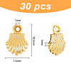 Brass Charms KK-HY0003-32-2