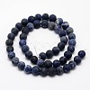 Natural Sodalite Beads Strands G-D682-4mm-2