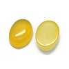 Natural Yellow Agate Cabochons G-O175-30D-01-1