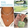 10Pcs Rack Plating Alloy Rhinestone Pendants FIND-YW0008-91A-6