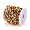 PVD Vacuum Plating 304 Stainless Steel Rolo Chains CHS-F009-04-G-3