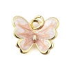 Brass Enamel Charms KK-S523-17G-2