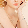 80Pcs 8 Style Brass Linking Rings KK-FH0005-70-6