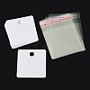 20Pcs Paper Earring Display Cards CDIS-TADJ0002-01B-3