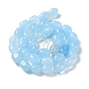 Natural White Jade Beads Strands G-E614-B01-3