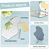 2 Sets 2 Style Acrylic Mirror Nail Art Display Board ODIS-PH0001-66-4