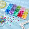 870Pcs 15 Colors  Acrylic Beads MACR-YW0002-53-5